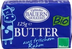 Upländer Bauernmolkerei Süßrahmbutter, 125 Gr Stück