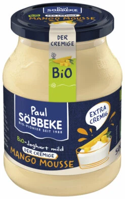 Söbbeke Cremiger Joghurt Mango, 500 Gr Glas - Ohne