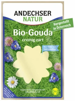 Andechser Natur Gouda In Scheiben, 150 G Packung