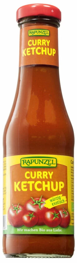 Rapunzel Curry Ketchup, 450 Ml Flasche