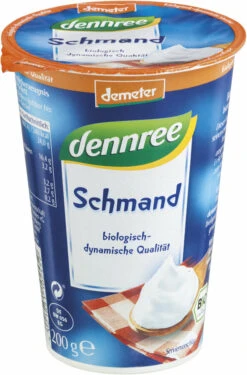 Dennree Schmand, 200 Gr Becher