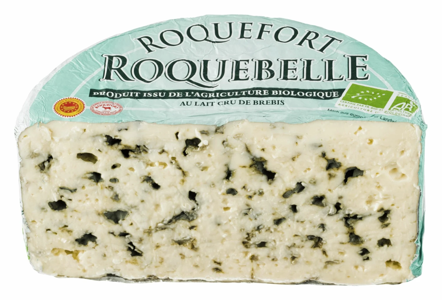 Französische Käsespezialitäten Roquefort A.O.P. Roquebelle, Ca. 1,4 Kg 3 Monate Gereift , Mind. 52% 3 Französische Käsespezialitäten Roquefort A.O.P. Roquebelle, Ca. 1,4 Kg 3 Monate Gereift , Mind. 52%