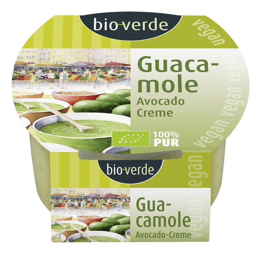 Bio-verde Guacamole Vegan, 150 Gr Becher 3 Bio-verde Guacamole Vegan, 150 Gr Becher