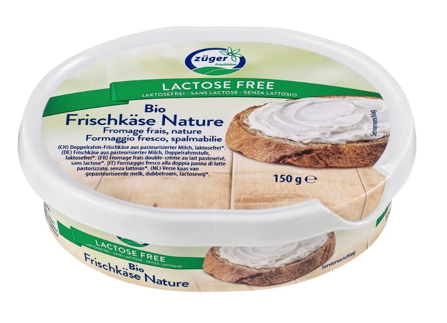 Züger Frischkäse Natur, 150 Gr Becher - Laktosefrei - , Mind. 61% 3 Züger Frischkäse Natur, 150 Gr Becher - Laktosefrei - , Mind. 61%
