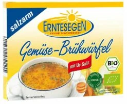 Erntesegen Gemüse Brühwürfel, Salzarm, à 11 Gr Für