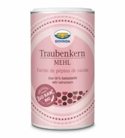 Govinda Traubenkernmehl, 200 Gr Dose -glutenfrei-