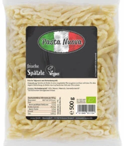 Pasta Nuova Frische Spätzle Vegan, 500 Gr Packung