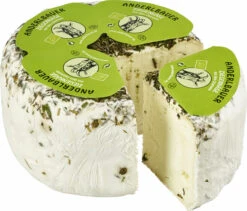 Anderlbauer Ziegenbrie Mit Kräutern, Ca. 700 G 2 Wochen Gereift - Laktosefrei - , Mind. 45%