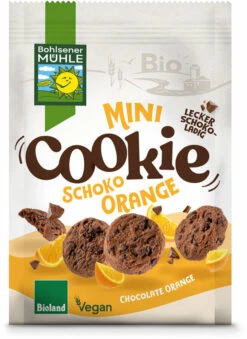 Bohlsener Mühle Mini Cookie Schoko Orange, 125 G P