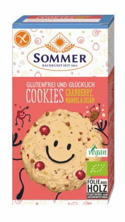 Sommer & Co. Cookies Cranberry Mandel, 125 G Packu