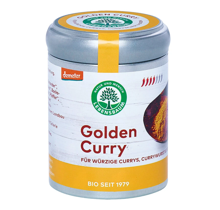 Lebensb Golden Curry, Für Reis, Gemüse & Fleisch, 3 Lebensb Golden Curry, Für Reis, Gemüse & Fleisch,