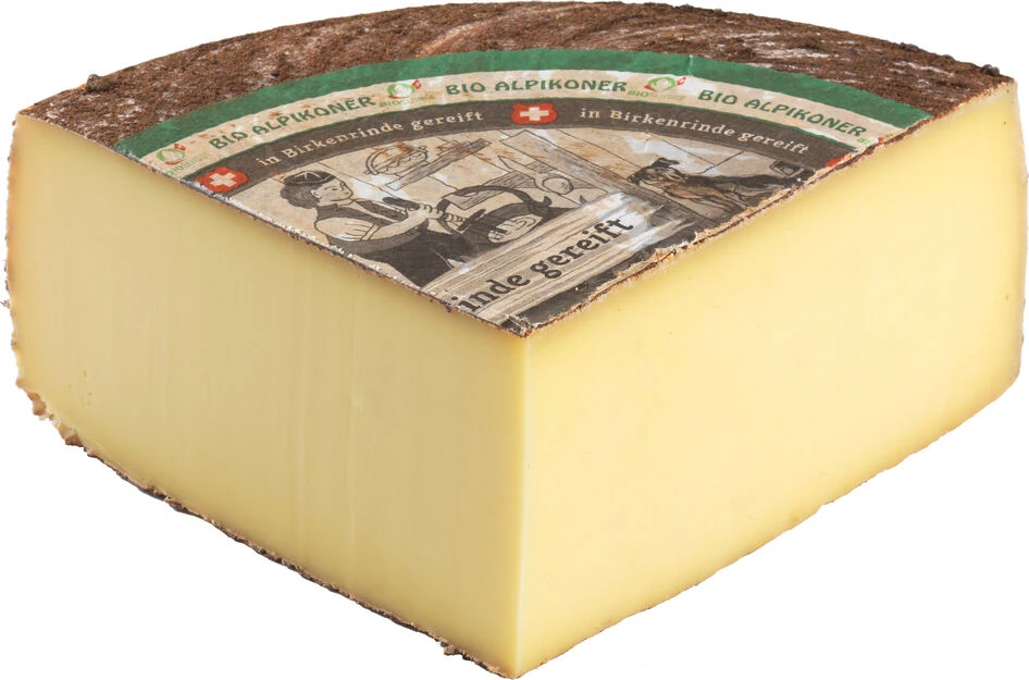 ÖMA Alpikoner Mit Birkenrinde, Ca. 1,5 Kg Viertel Laib 4 Monate Gereift - Laktosefrei 3 ÖMA Alpikoner Mit Birkenrinde, Ca. 1,5 Kg Viertel Laib 4 Monate Gereift - Laktosefrei