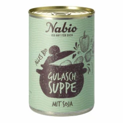 Nabio Gulasch Suppe Vegan, 400 G Dose