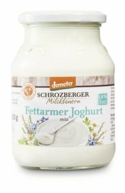 Schrozberger Milchbauern Joghurt Natur Fettarm, 50