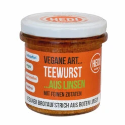 HEDI Vegane Art... Teewurst Mit Feinen Zutaten, 14