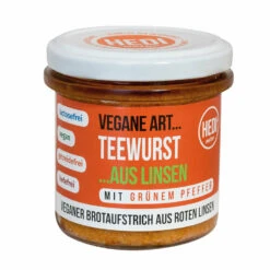 HEDI Vegane Art... Teewurst Mit Grünem Pfeffer, 14