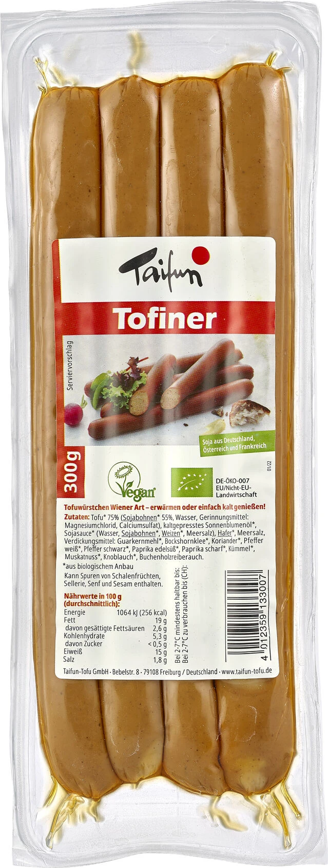 Taifun Tofiner, 300 Gr Packung 3 Taifun Tofiner, 300 Gr Packung