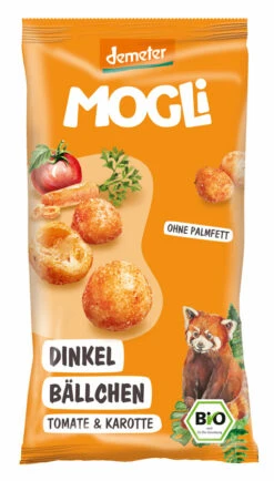 Mogli Dinkel Bällchen Tomate & Karotte, 40 G Packu