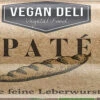 Vegan Deli Paté Wie Feine Leberwurst, 150 G Packung