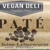 Vegan Deli Paté Wie Feine Leberwurst Mit Pfeffer, 150 G Packung Mit Pfeffer -Taifun Verkaufsgeschäft 183835 F