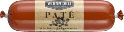 Vegan Deli Paté Wie Feine Leberwurst Mit Pfeffer, 150 G Packung Mit Pfeffer