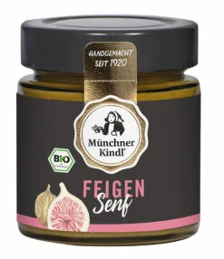 Münchner Kindl Senf Feigen Senf, 125 Ml Glas