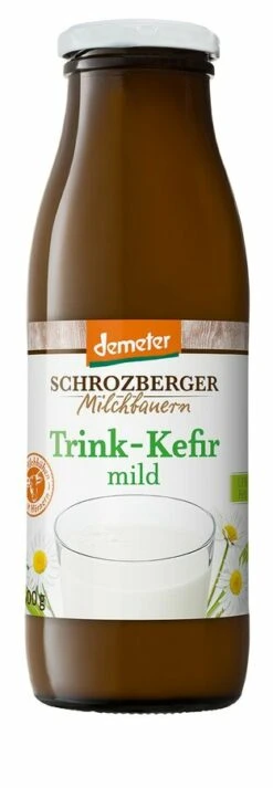 Schrozberger Milchbauern Trink-Kefir, 500 Gr Flasc