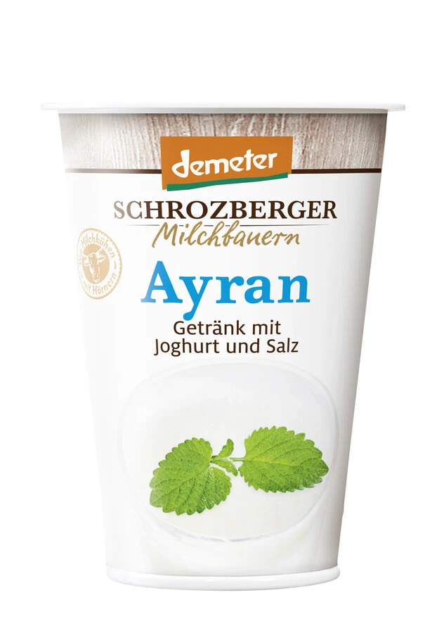 Schrozberger Milchbauern Ayran, 230 Ml Becher 3 Schrozberger Milchbauern Ayran, 230 Ml Becher