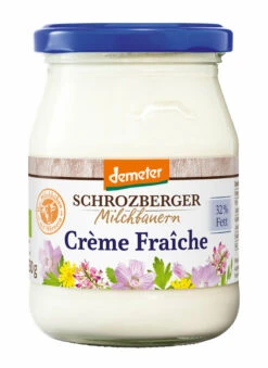 Schrozberger Milchbauern Creme Fraiche, 250 Gr Gla