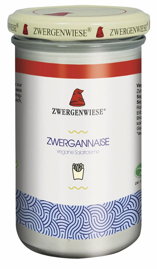 Zwergenwiese Zwergannaise, Vegane Salatcreme, 230 3 Zwergenwiese Zwergannaise, Vegane Salatcreme, 230