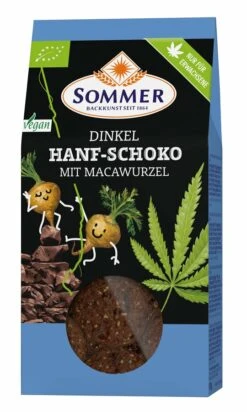 Sommer & Co. Hanf-Schoko Dinkelkekse, 150 G Packun