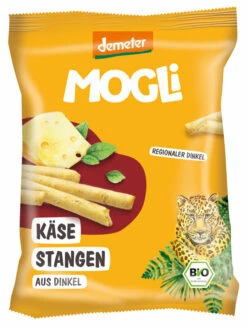 Mogli Käse Stangen Aus Dinkel, 75 Gr Packung