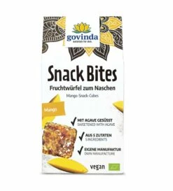 Govinda Snack Bites Mango, 100 Gr Packung