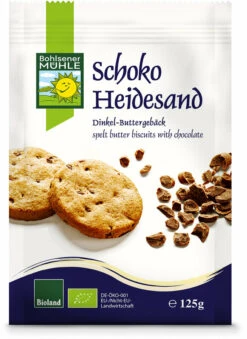 Bohlsener Mühle Dinkel-Schoko-Heidesand, 125 G Pac