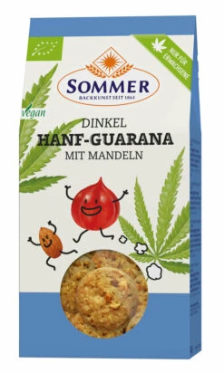 Sommer & Co. Dinkel Hanf-Guarana Mit Mandel, 150 G