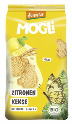 Mogli Zitronen Kekse Mit Dinkel Und Hafer, 125 Gr