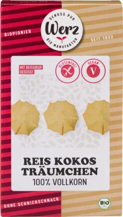 Werz Reis Kokos Träumchen, 110 G Packung -glutenfr