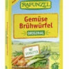 Rapunzel Gemüse-Brühwürfel Original, 84 G Packung