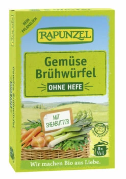 Rapunzel Gemüse-Brühwürfel, Ohne Hefe, 80 Gr Packu