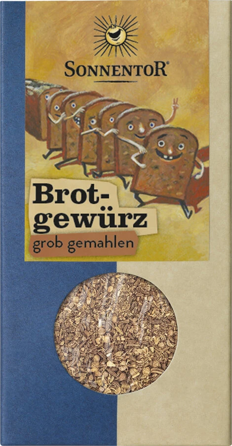 Sonnentor Brotgewürz Grob Gemahlen, 45 Gr Packung 3 Sonnentor Brotgewürz Grob Gemahlen, 45 Gr Packung