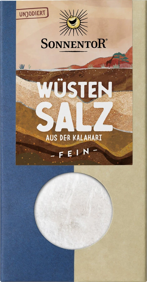 Sonnentor Kalahari Wüstensalz Fein, 150 Gr Stück 3 Sonnentor Kalahari Wüstensalz Fein, 150 Gr Stück
