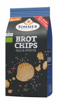 Sommer & Co. Brot Chips - Salz & Pfeffer Demeter,