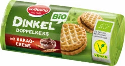 Wikana Mini Dinkel Doppelkeks Mit Kakaocreme, 90 G