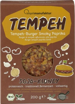 Tempehmanufaktur Tempeh-Burger Smoky, 200 G Stück