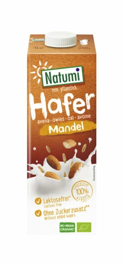 Natumi Haferdrink Mandel, 1 Ltr Packung