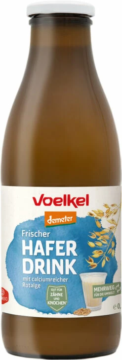 Voelkel Frischer Hafer Drink Mit Calciumreicher Ro