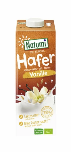 Natumi Hafer-Drink Vanille, 1 Ltr Packung