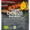 Wheaty Wheaty Vegane Chorizo Bratwurst, 130 Gr Pac