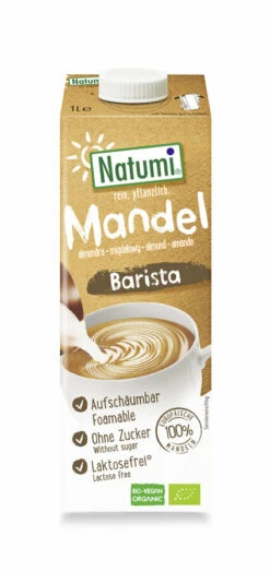 Natumi Mandel Barista Drink, 1 L Packung