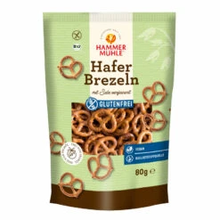 Hammermühle Hafer Brezeln, 80 G Packung- Glutenfre